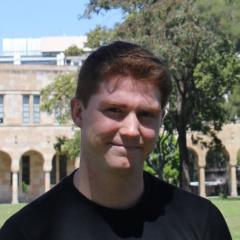 Ryan Harris, UQ Great Court