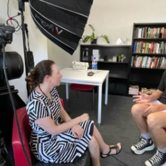 UQ Bachelor of Arts Alum Jamaine Wilesmith was interviewed by Associate Professor Katelyn Barney for the project.