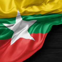 Image of Myanmar flag