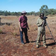 Professor Meakins has worked with rangers to help First Nations communities to relearn languages that have been lost during Australia's colonisation. Image: Penny Smith 2014