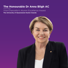 The Honourable Dr Anna Bligh AC.